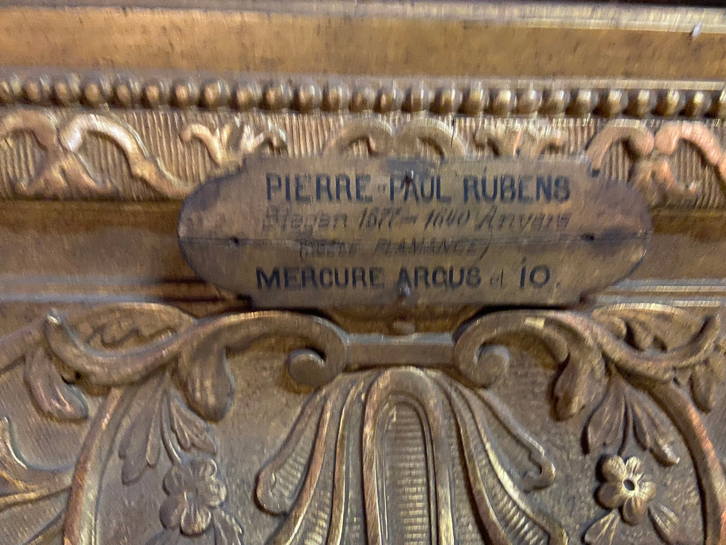 Pierre Paul Rubens Oil Painting: "Mercury and Argus"