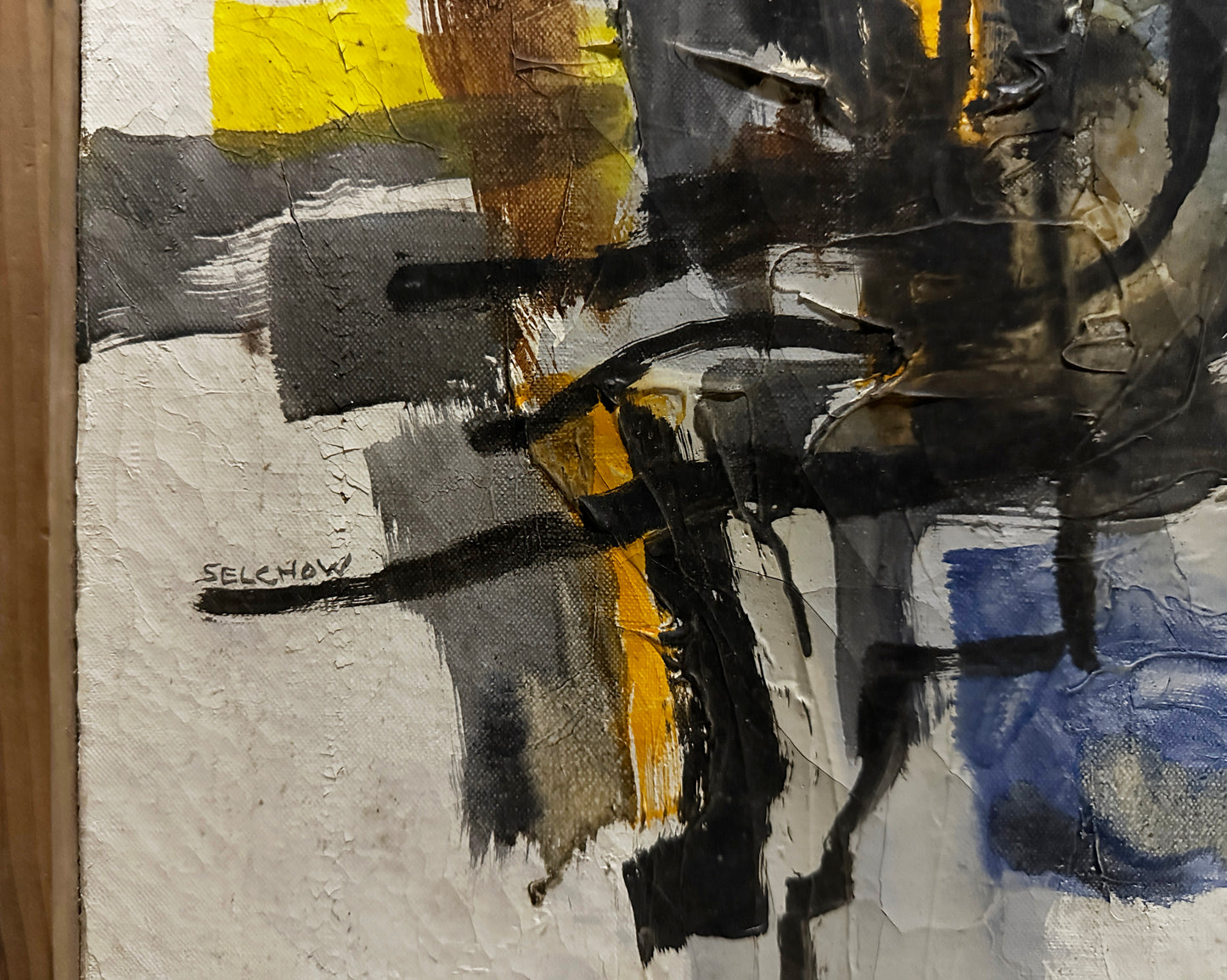 Roger Selchow Oil Painting: Abstract II