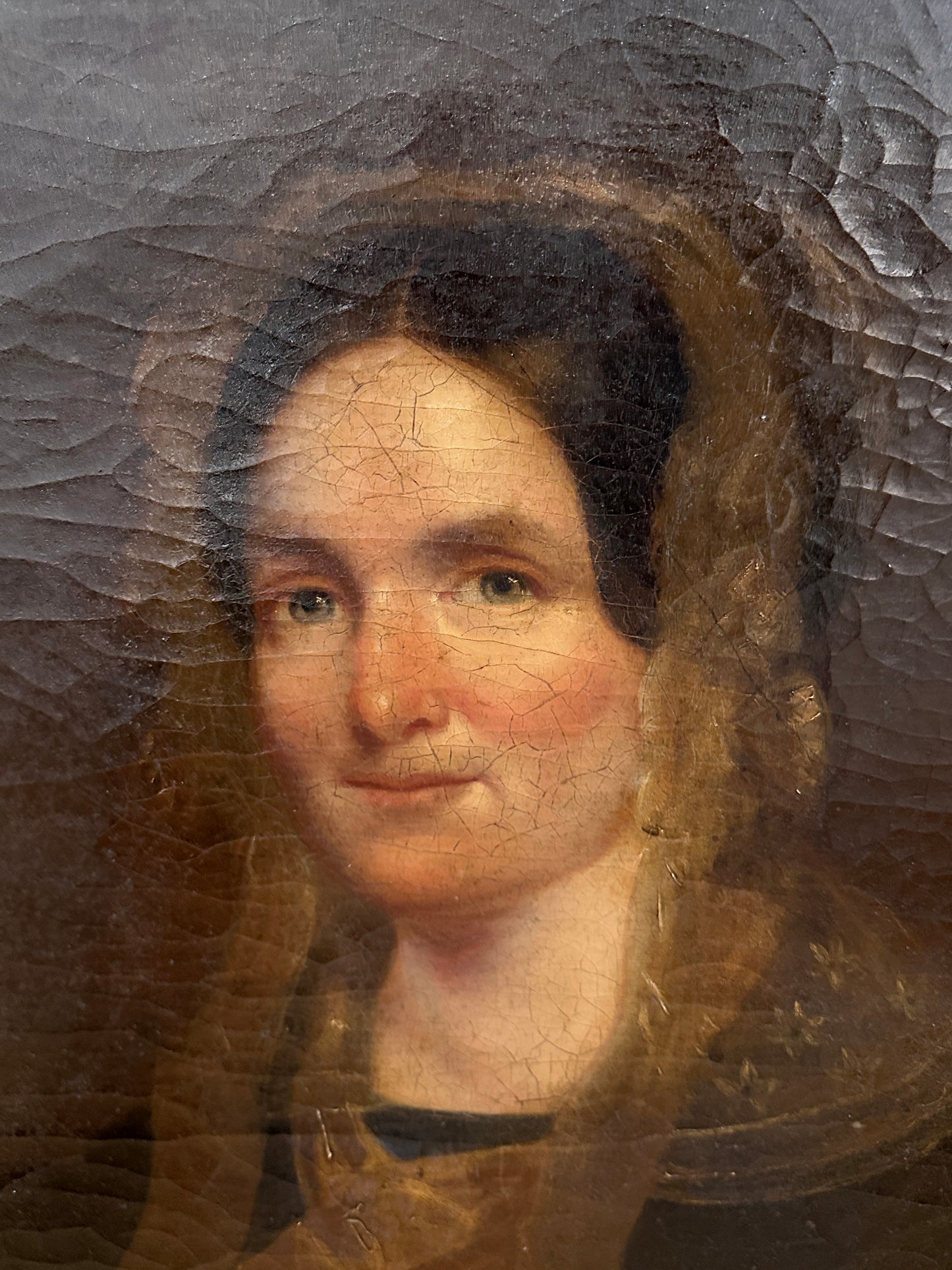 Sarah Miriam Peale Oil on Canvas: Portrait of a Lady