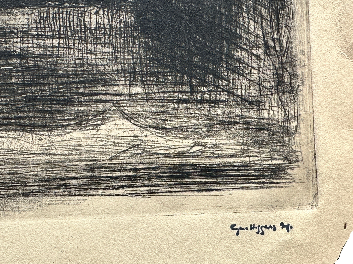 Set of 3 Eugene Higgins Etchings