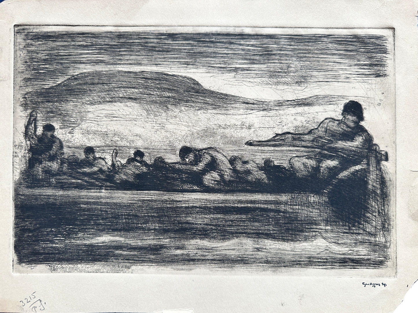 Set of 3 Eugene Higgins Etchings