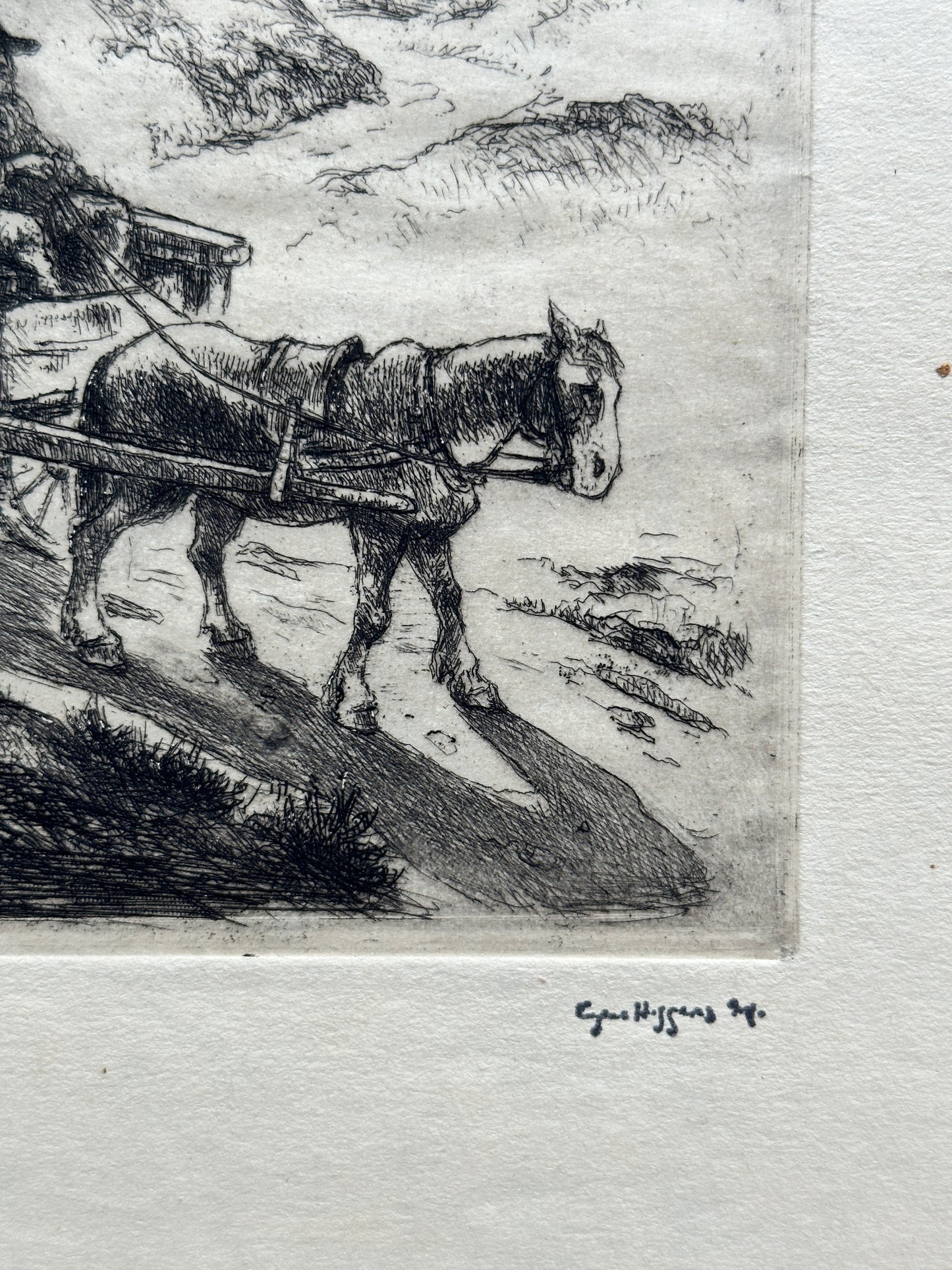 Set of 3 Eugene Higgins Etchings