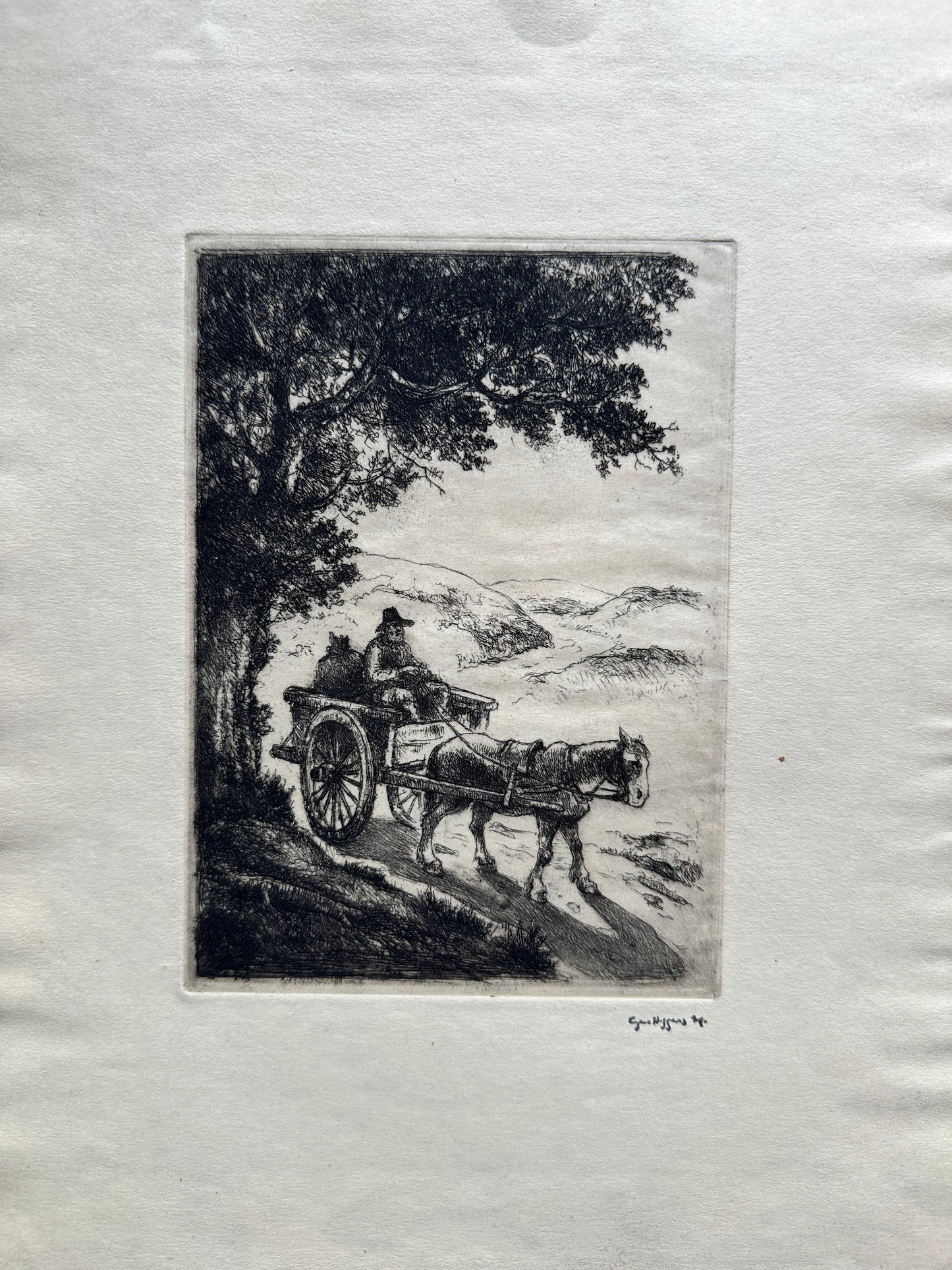 Set of 3 Eugene Higgins Etchings
