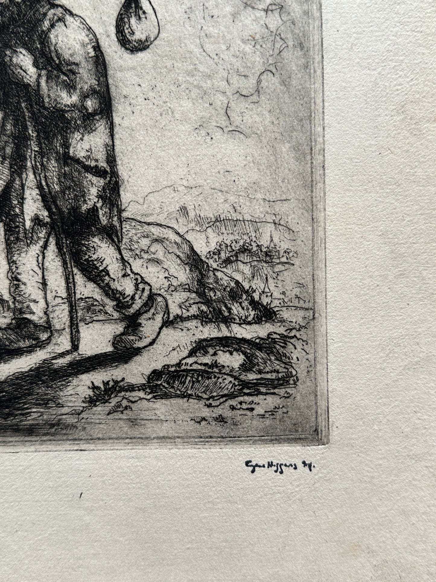 Set of 3 Eugene Higgins Etchings