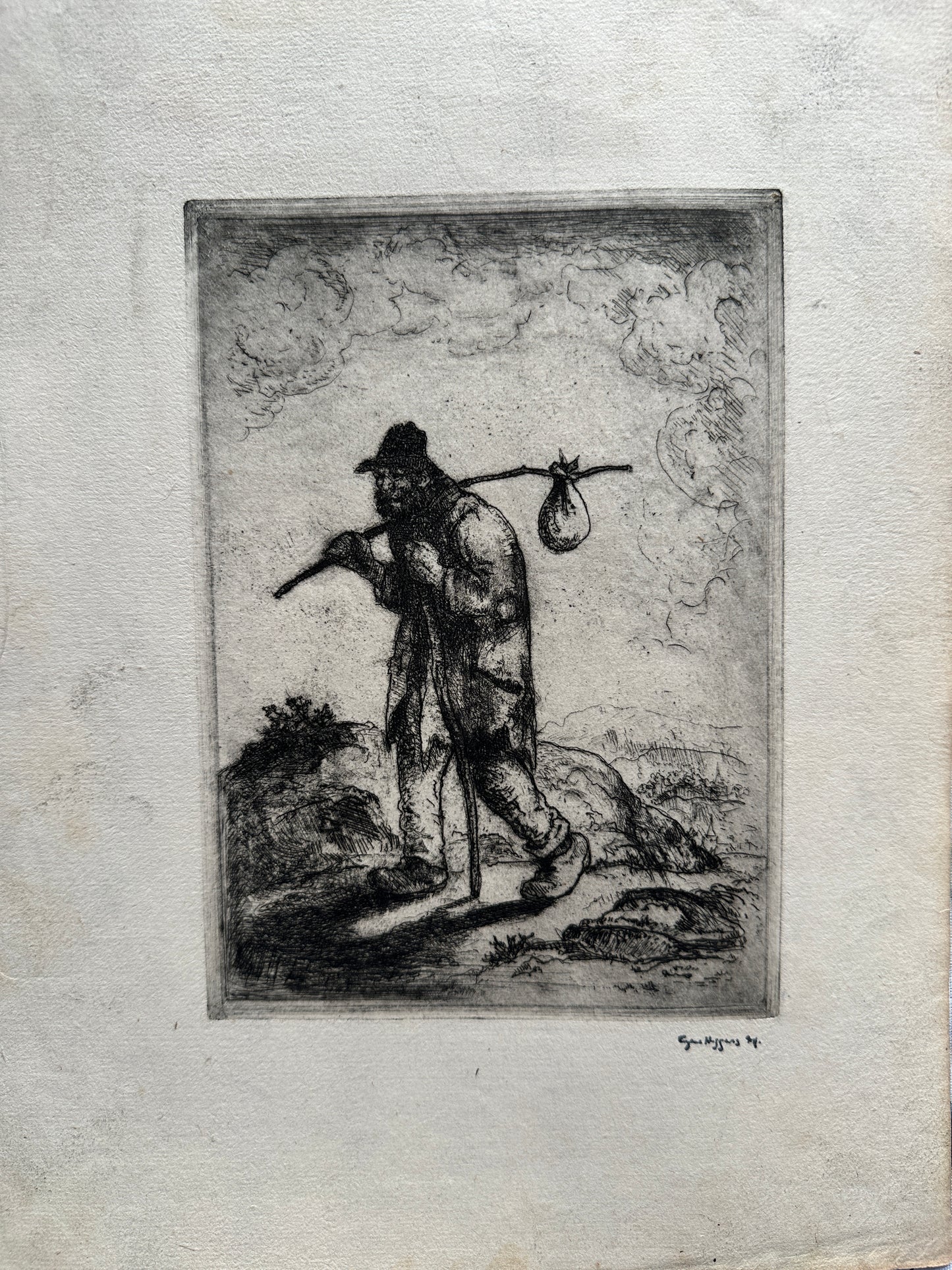 Set of 3 Eugene Higgins Etchings