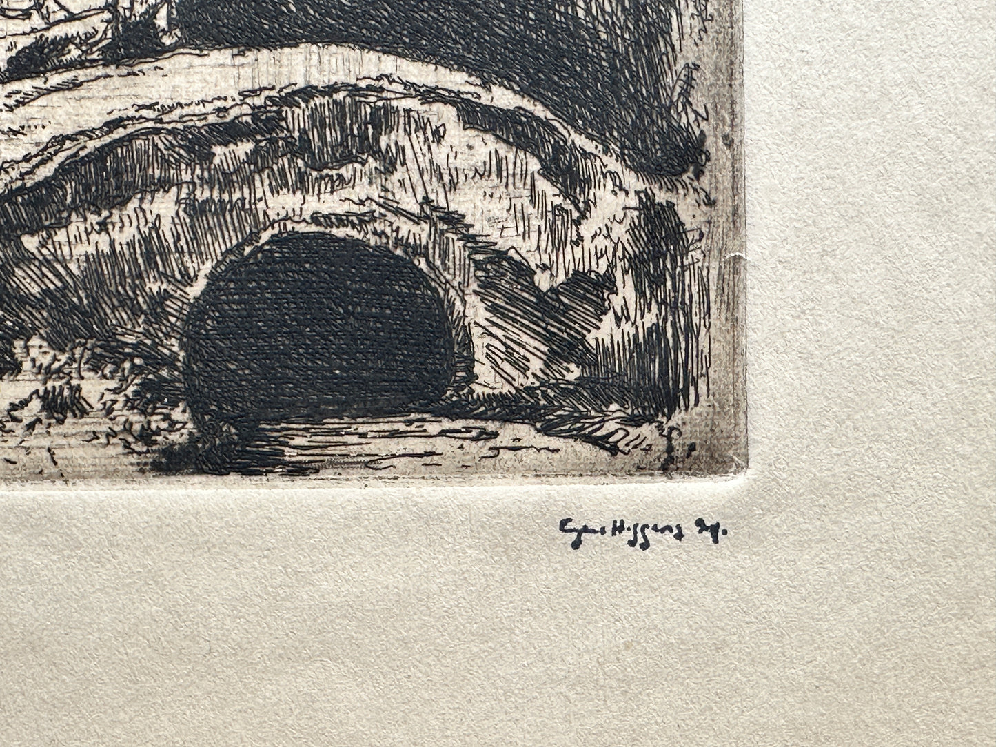Set of 3 Eugene Higgins Etchings