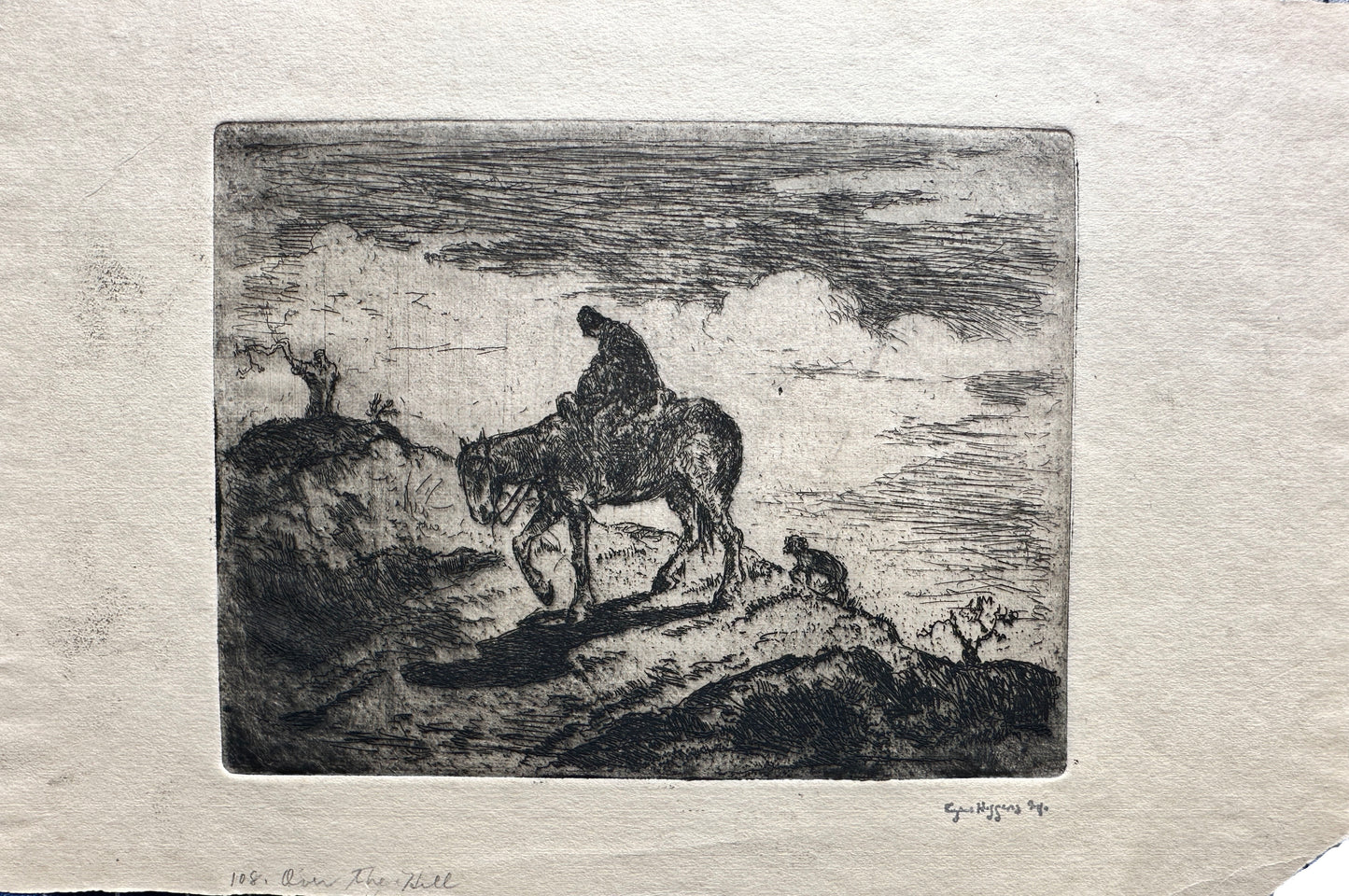 Set of 3 Eugene Higgins Etchings