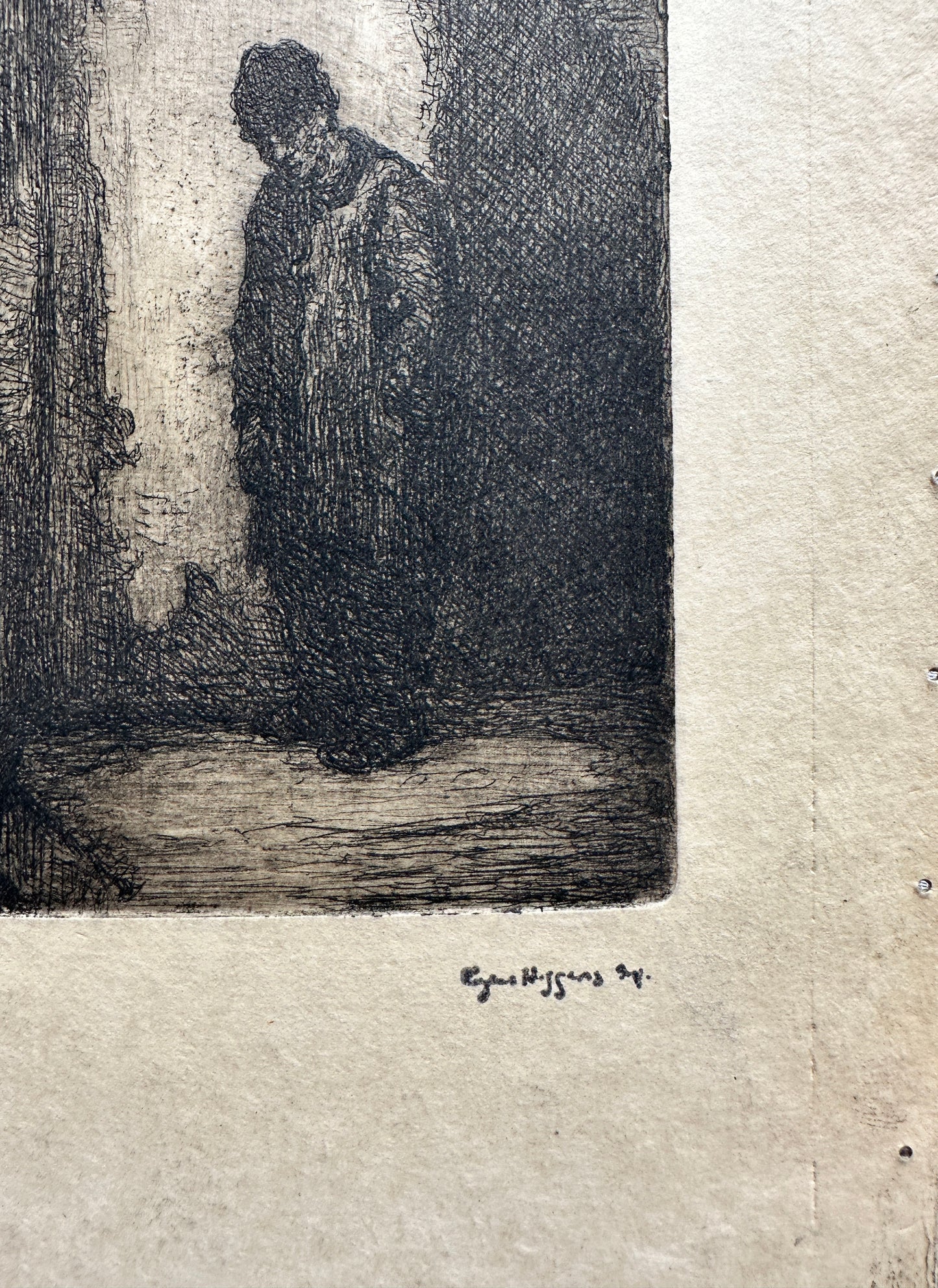 Set of 3 Eugene Higgins Etchings