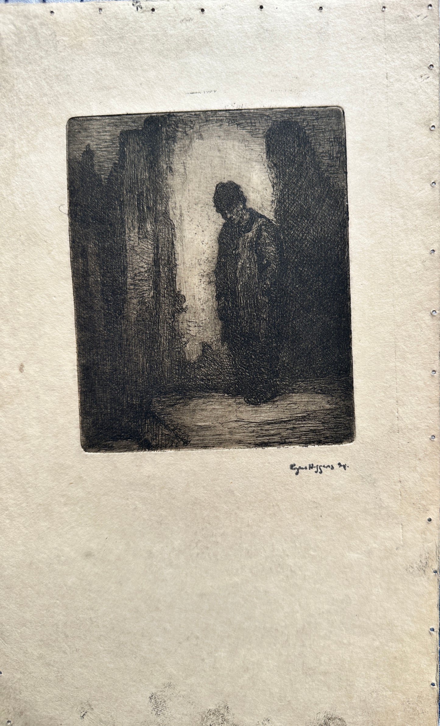 Set of 3 Eugene Higgins Etchings