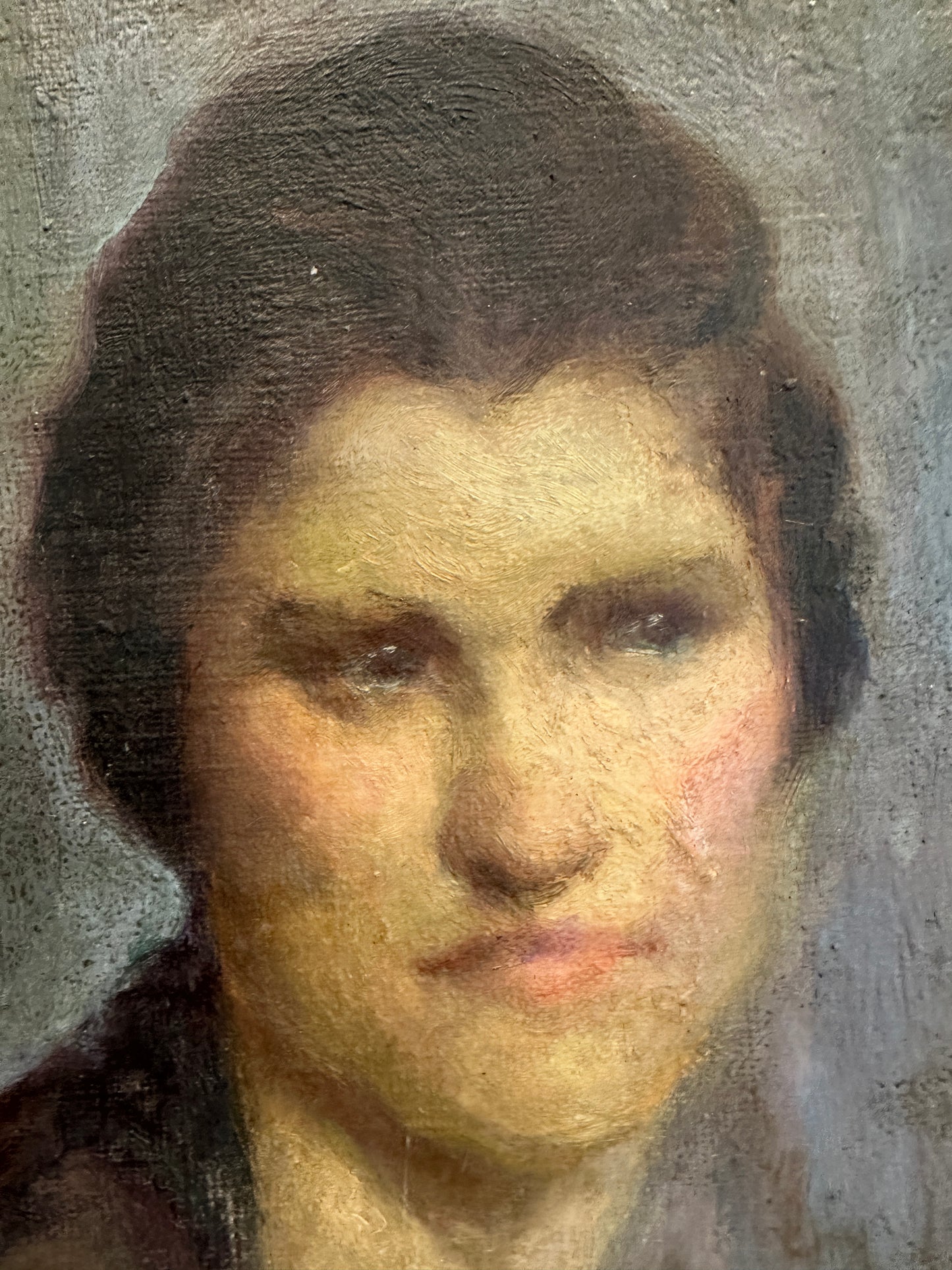 Jean Jacques Henner Oil Painting: Portrait of a woman