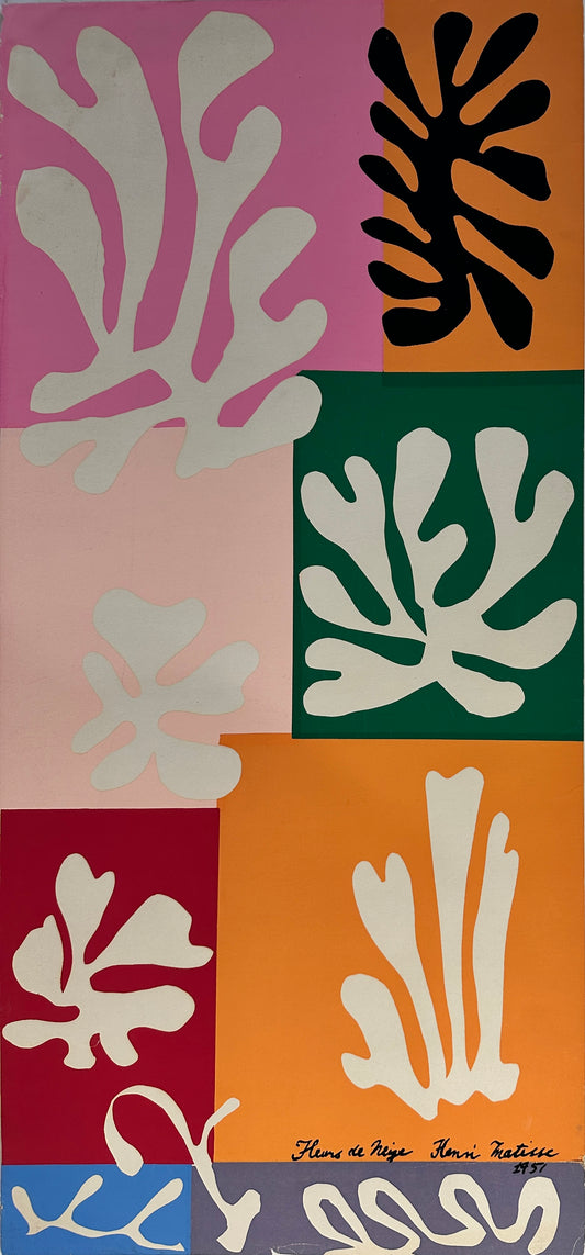 Henri Matisse Lithograph: "Snow Flowers", 1951