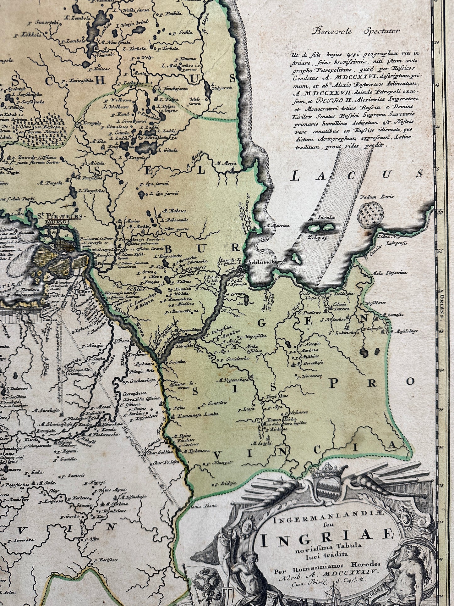 Set of 3 Vintage Maps: (1) Ingermanland feu Ingria (2) A New map of Savoy and Piedmont (3) Map of Arkansa and the other US Territories