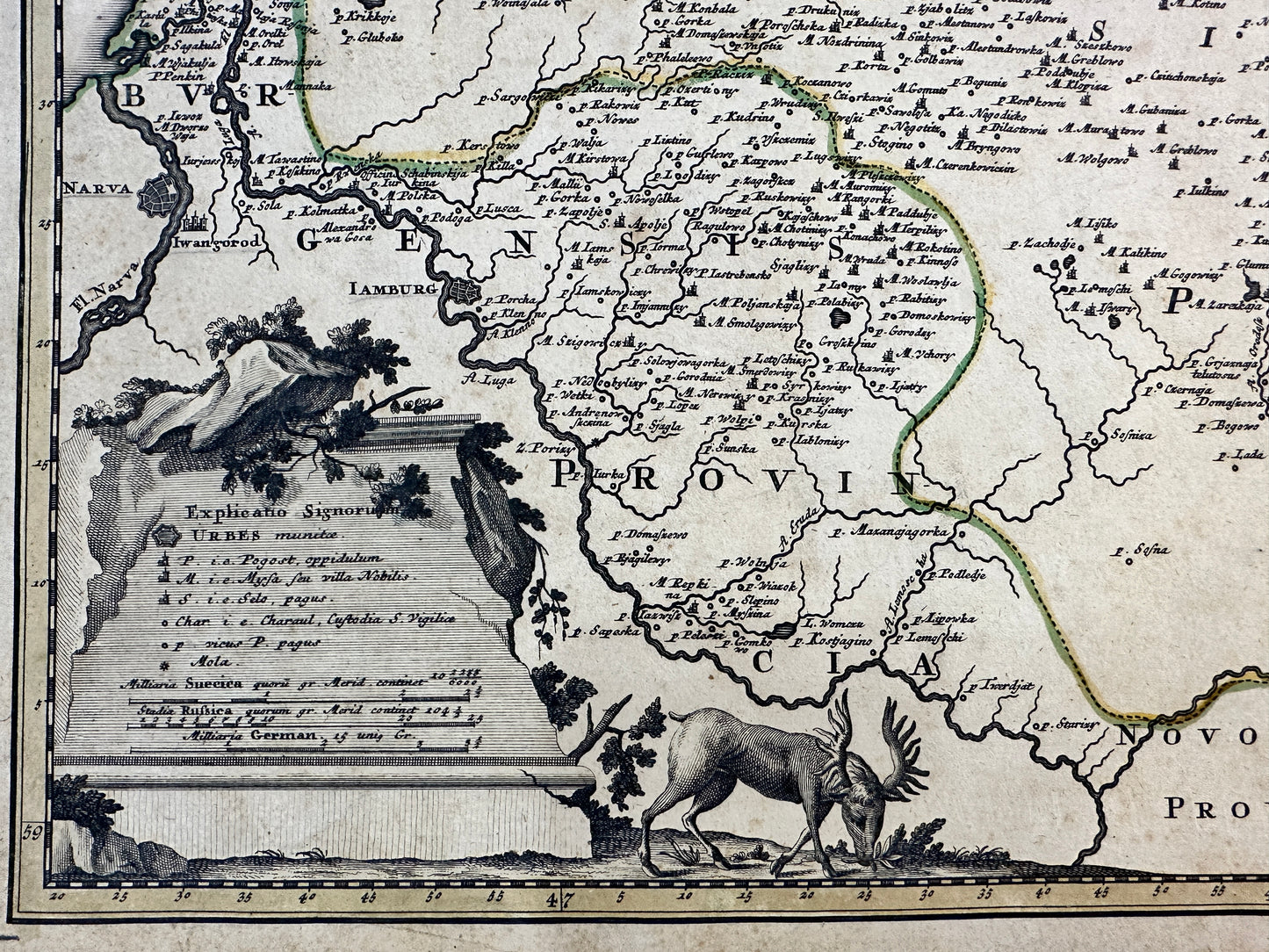 Set of 3 Vintage Maps: (1) Ingermanland feu Ingria (2) A New map of Savoy and Piedmont (3) Map of Arkansa and the other US Territories