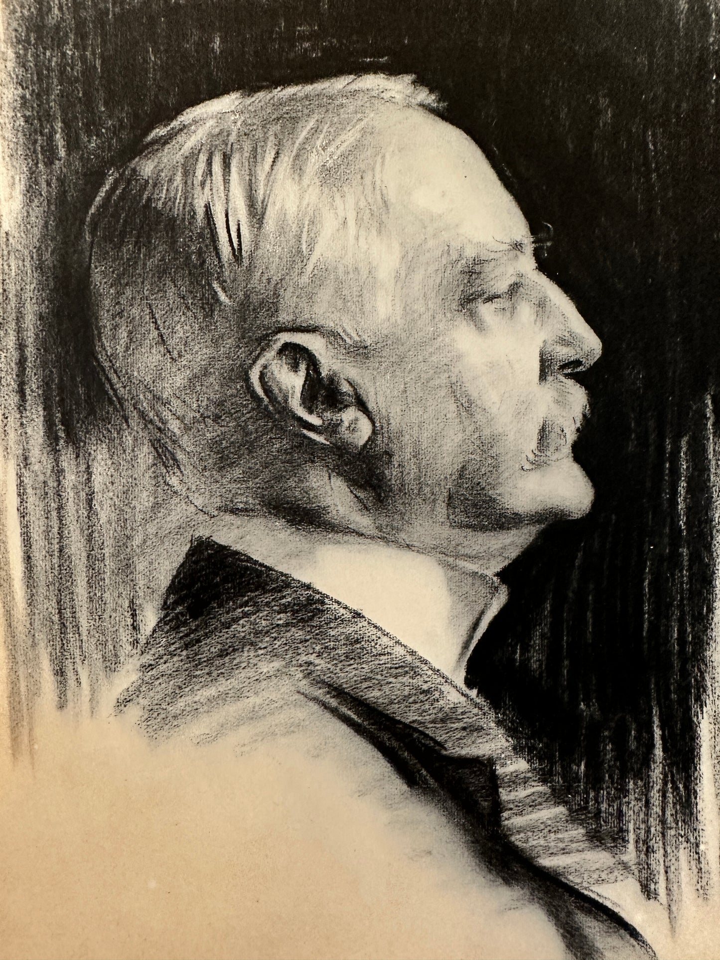 John Singer Sargent Drawing: Charles Lanier, 1912