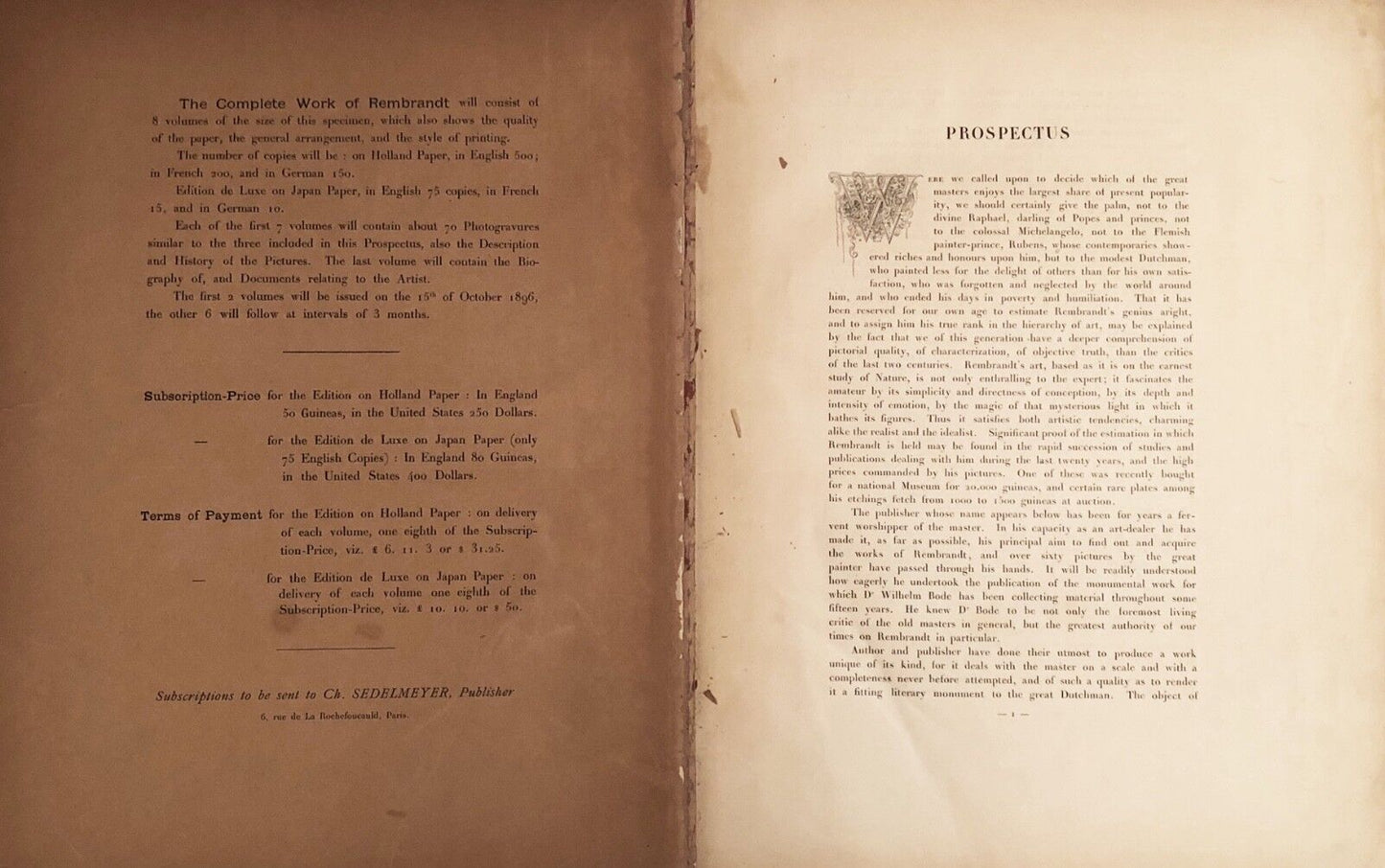 The Complete Work of Rembrandt Volume 8
