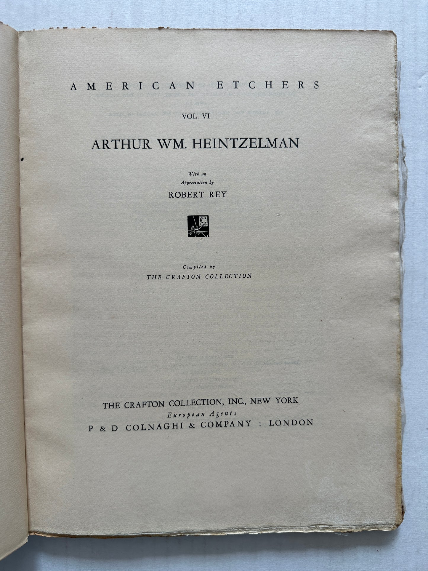 Set of 4 American Etchers: Louis C. Rosenberg, Arthur WM Heintzelman, Troy Kinney, Frank W. Benson