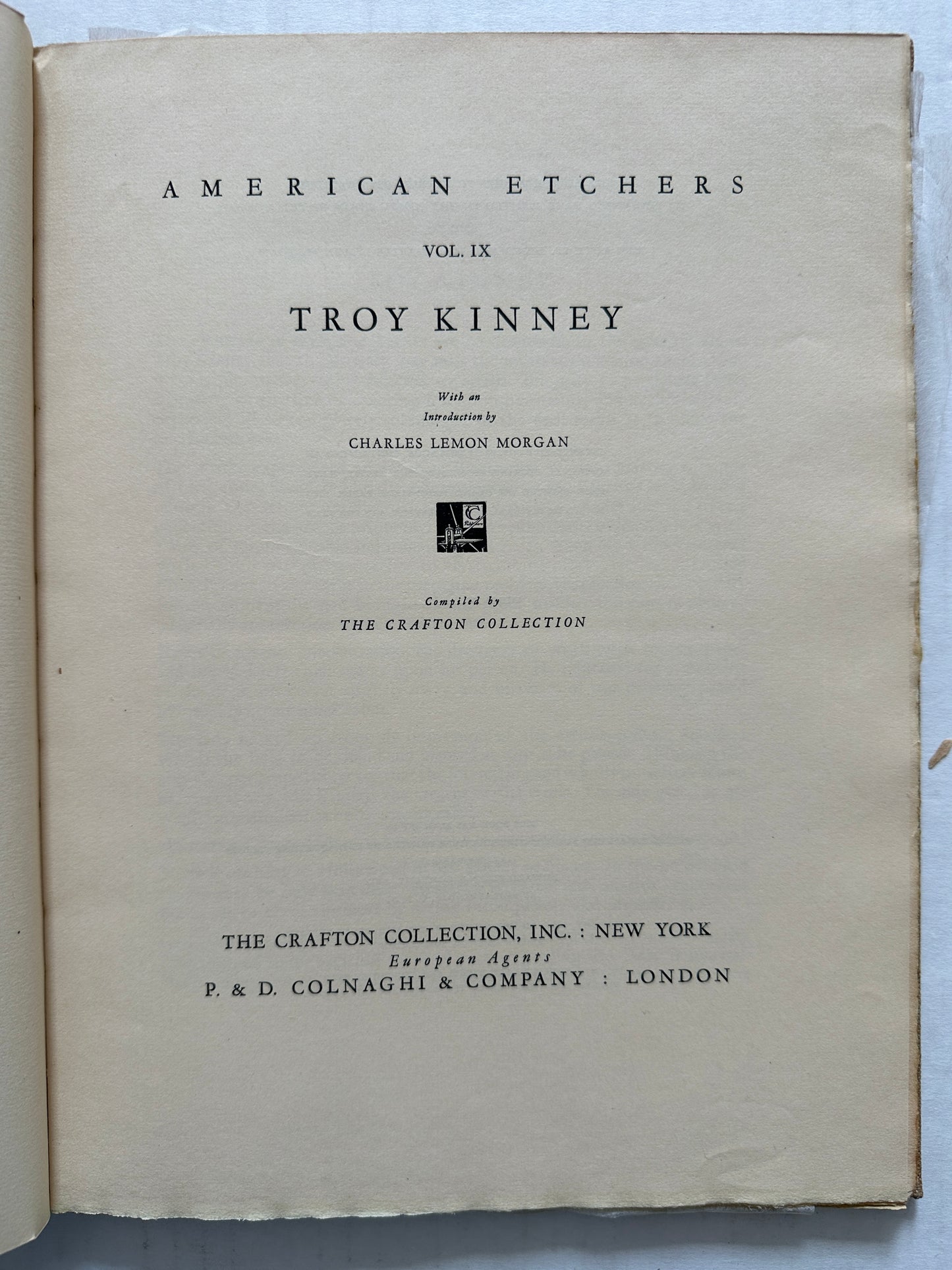 Set of 4 American Etchers: Louis C. Rosenberg, Arthur WM Heintzelman, Troy Kinney, Frank W. Benson