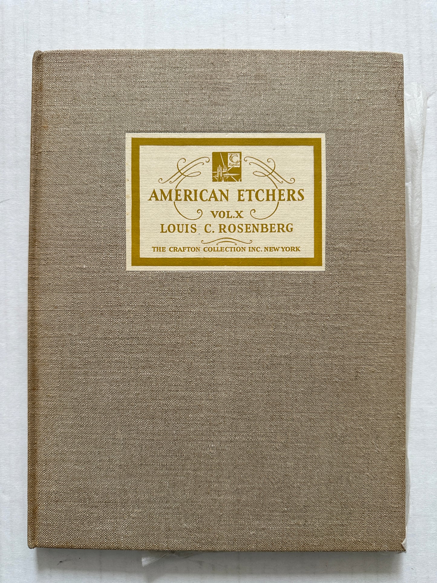 Set of 4 American Etchers: Louis C. Rosenberg, Arthur WM Heintzelman, Troy Kinney, Frank W. Benson