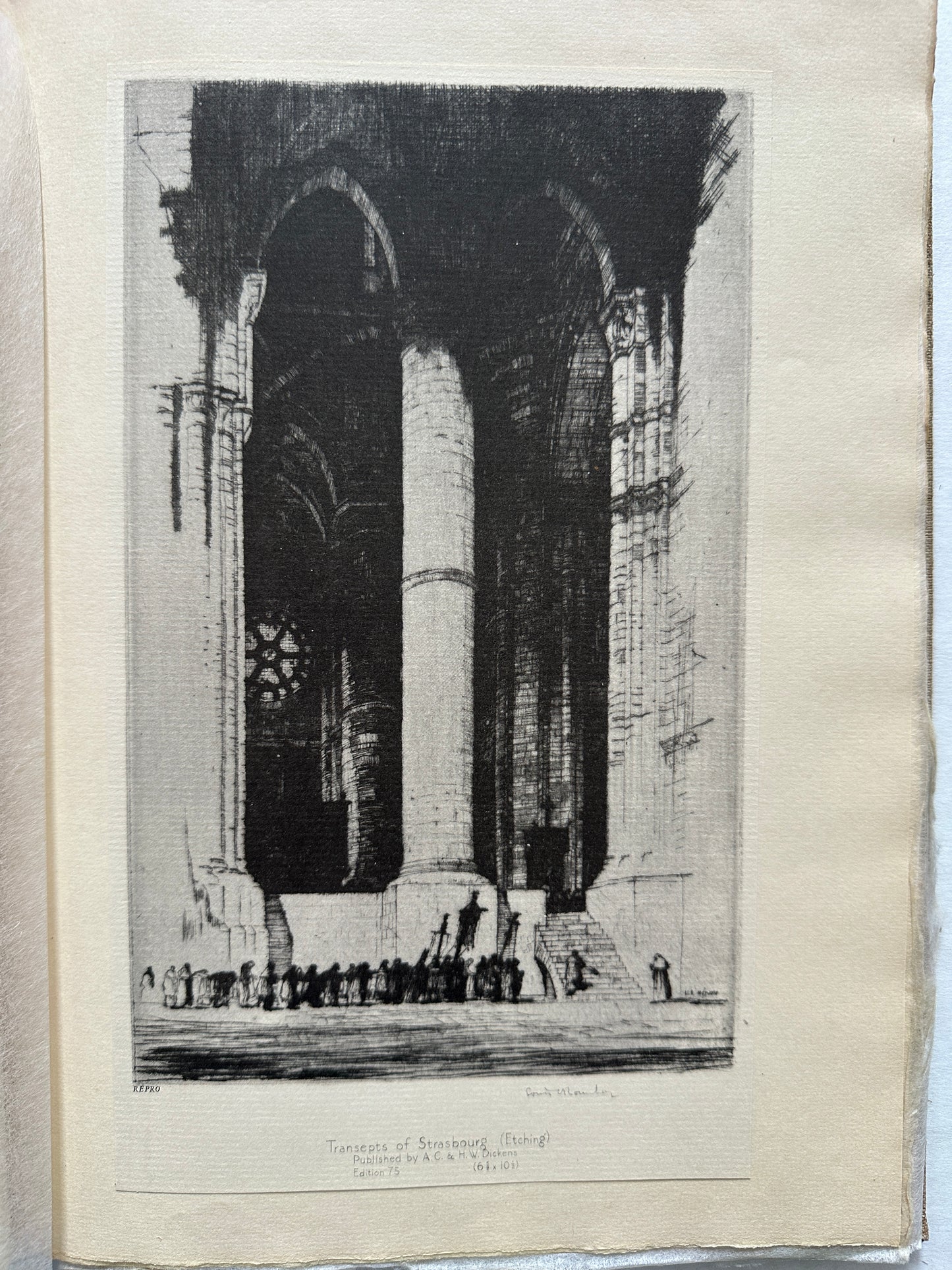 Set of 4 American Etchers: Louis C. Rosenberg, Arthur WM Heintzelman, Troy Kinney, Frank W. Benson