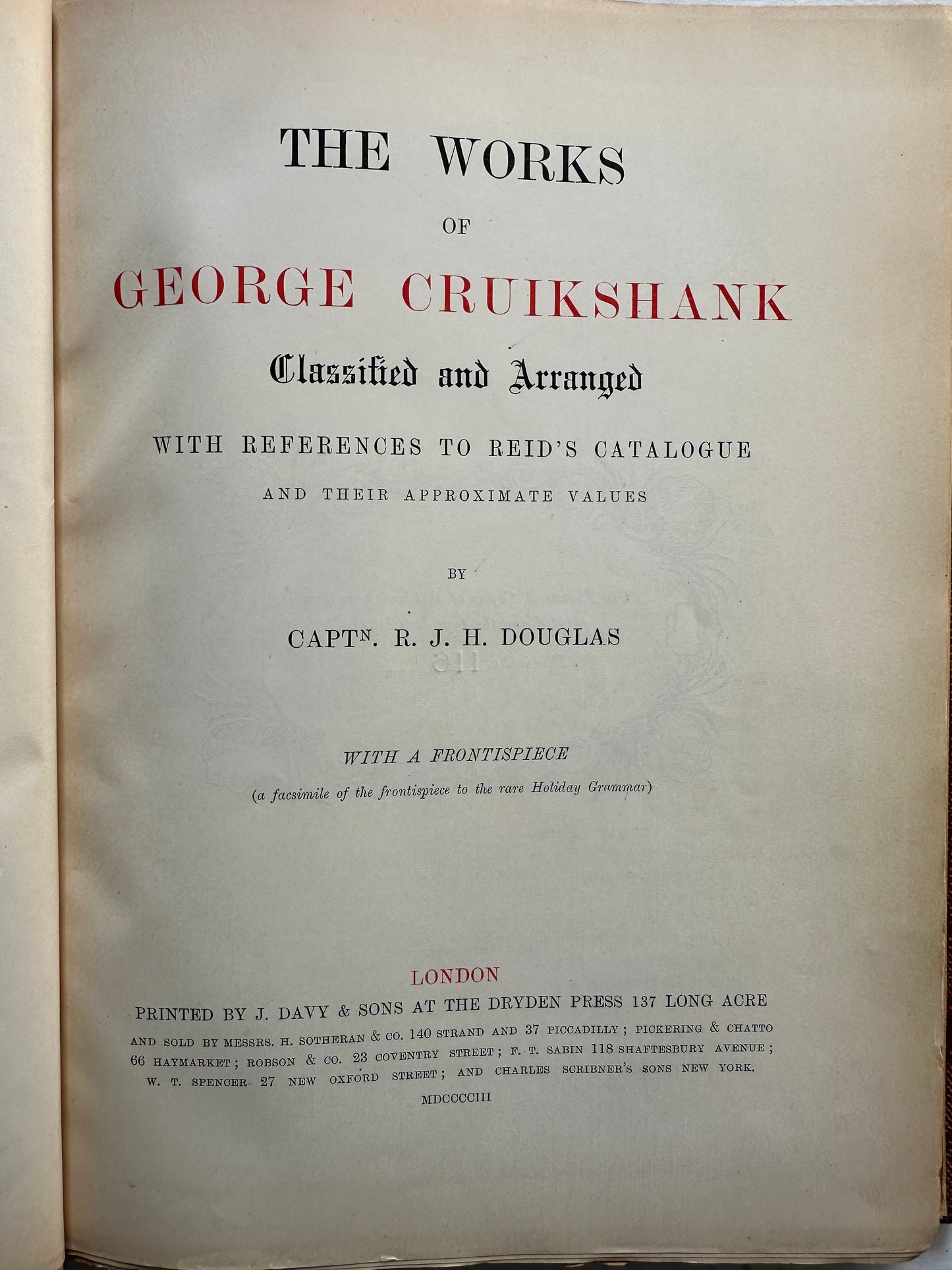 The Works of George Cruikshank