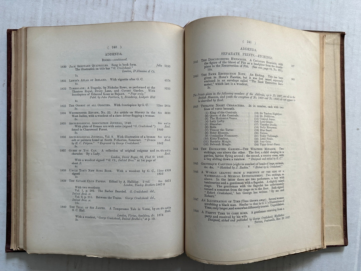 The Works of George Cruikshank