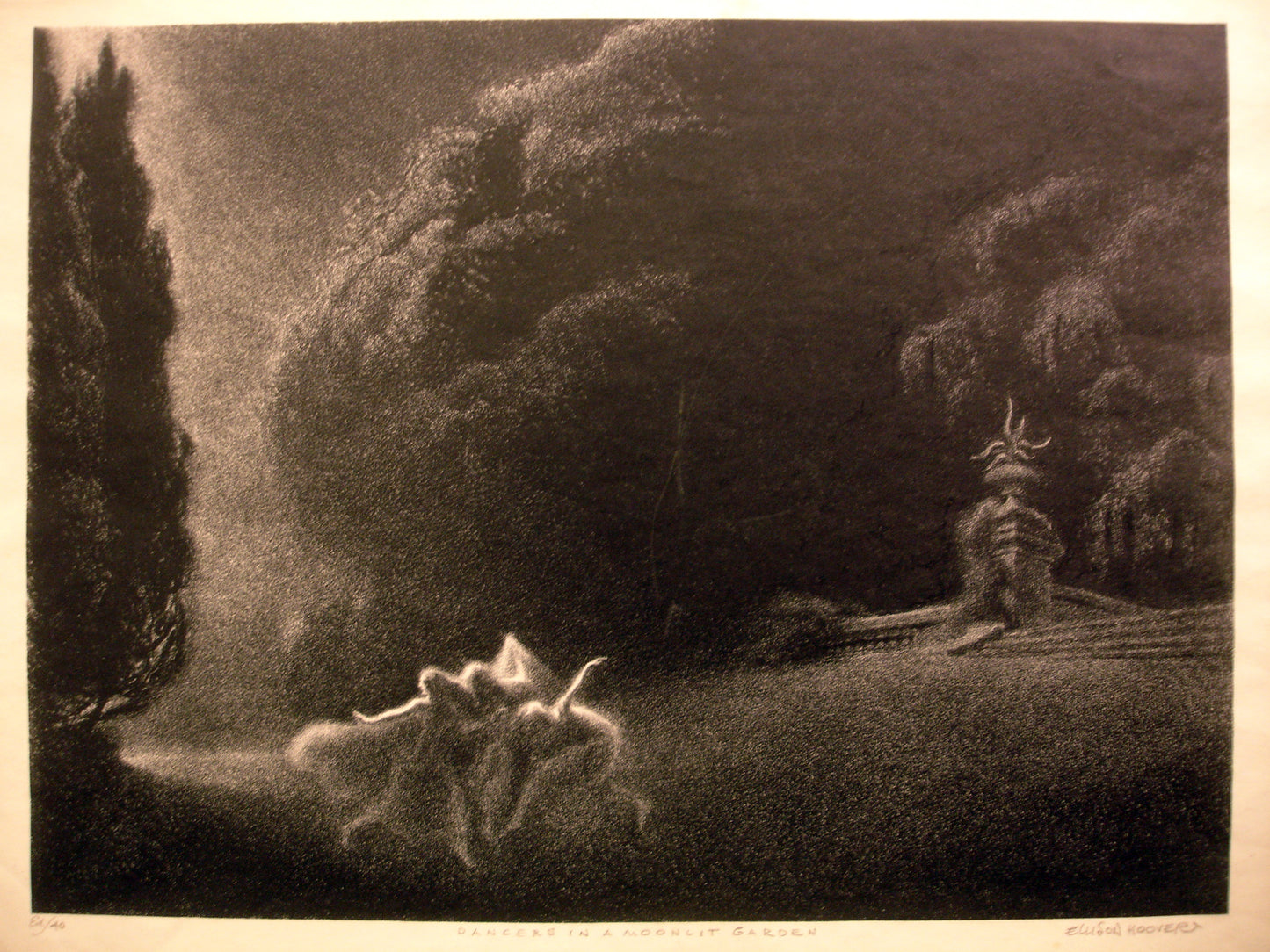 "Dancer in a Moonlit Garden" by Ellison Hoover