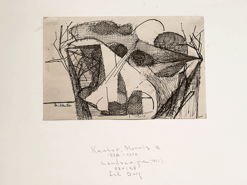 "Landscape" by Morris Kantor