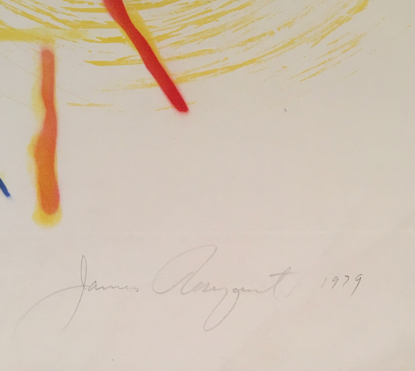 James Rosenquist Etching: "Tide" 25/78