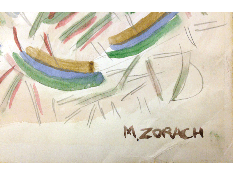 "House" by Marguerite Zorach
