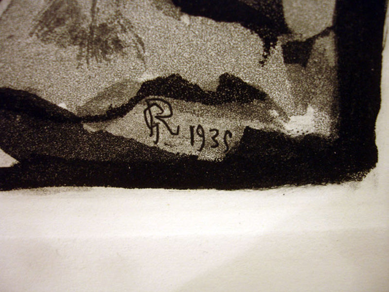 "People in Town" by Georges Rouault