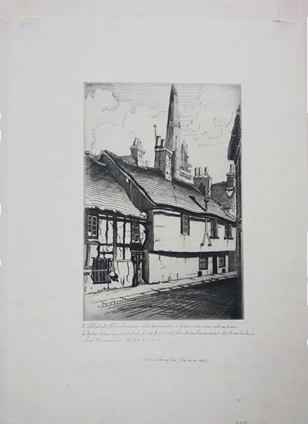 John Taylor Arms Etching