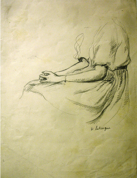"Drawing Study 1" by Henri Lebasque