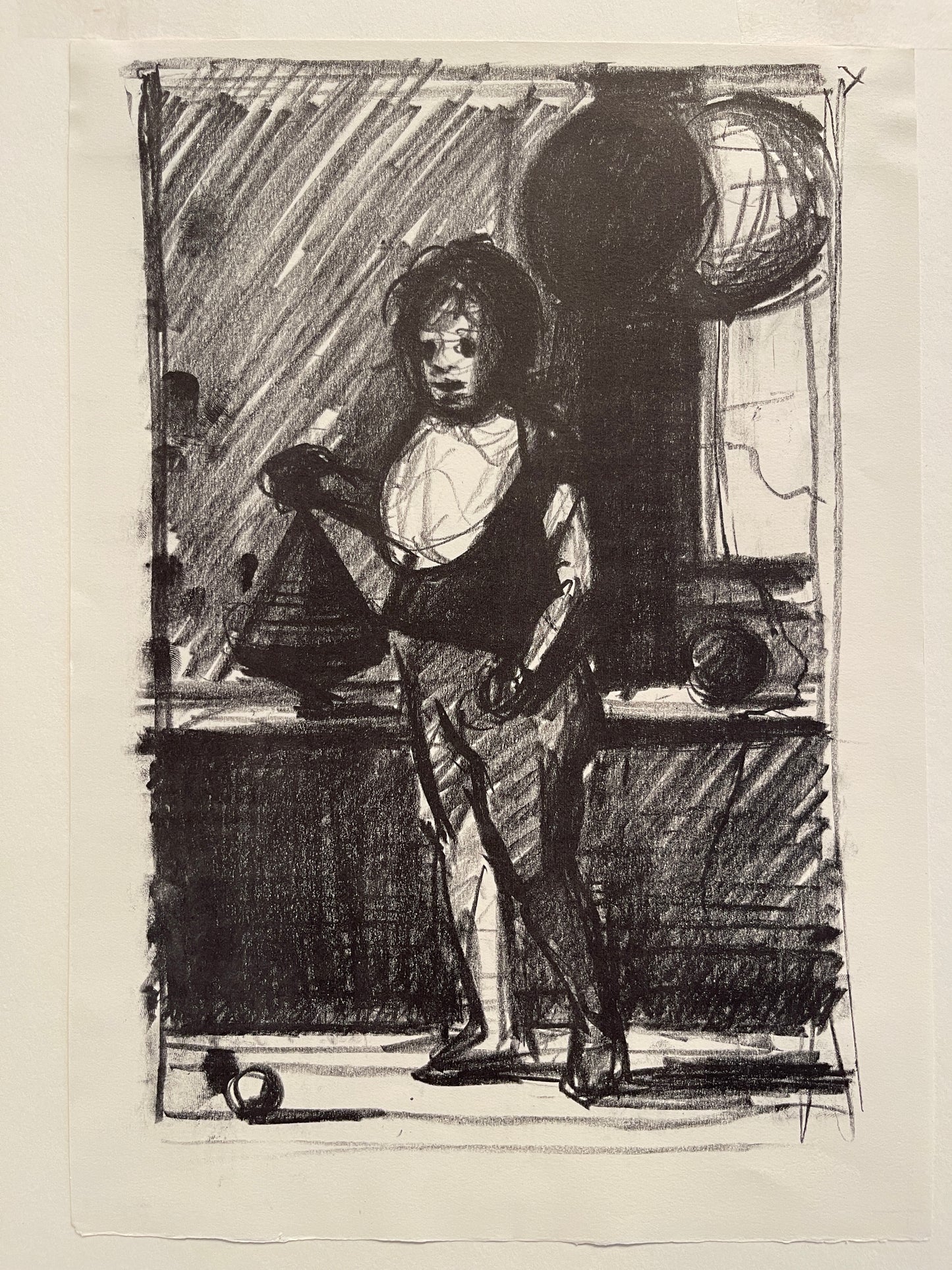 "Standing Boy" by Paul Resika