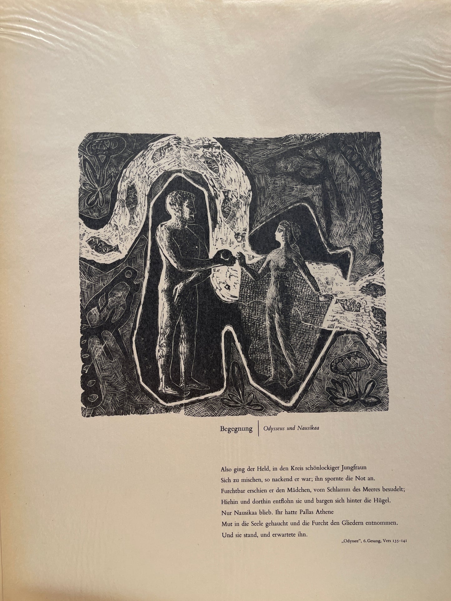 Axel Von Leskoschek Set of 20 Woodcuts: A Cycle in Twenty Woodcuts with Foreword