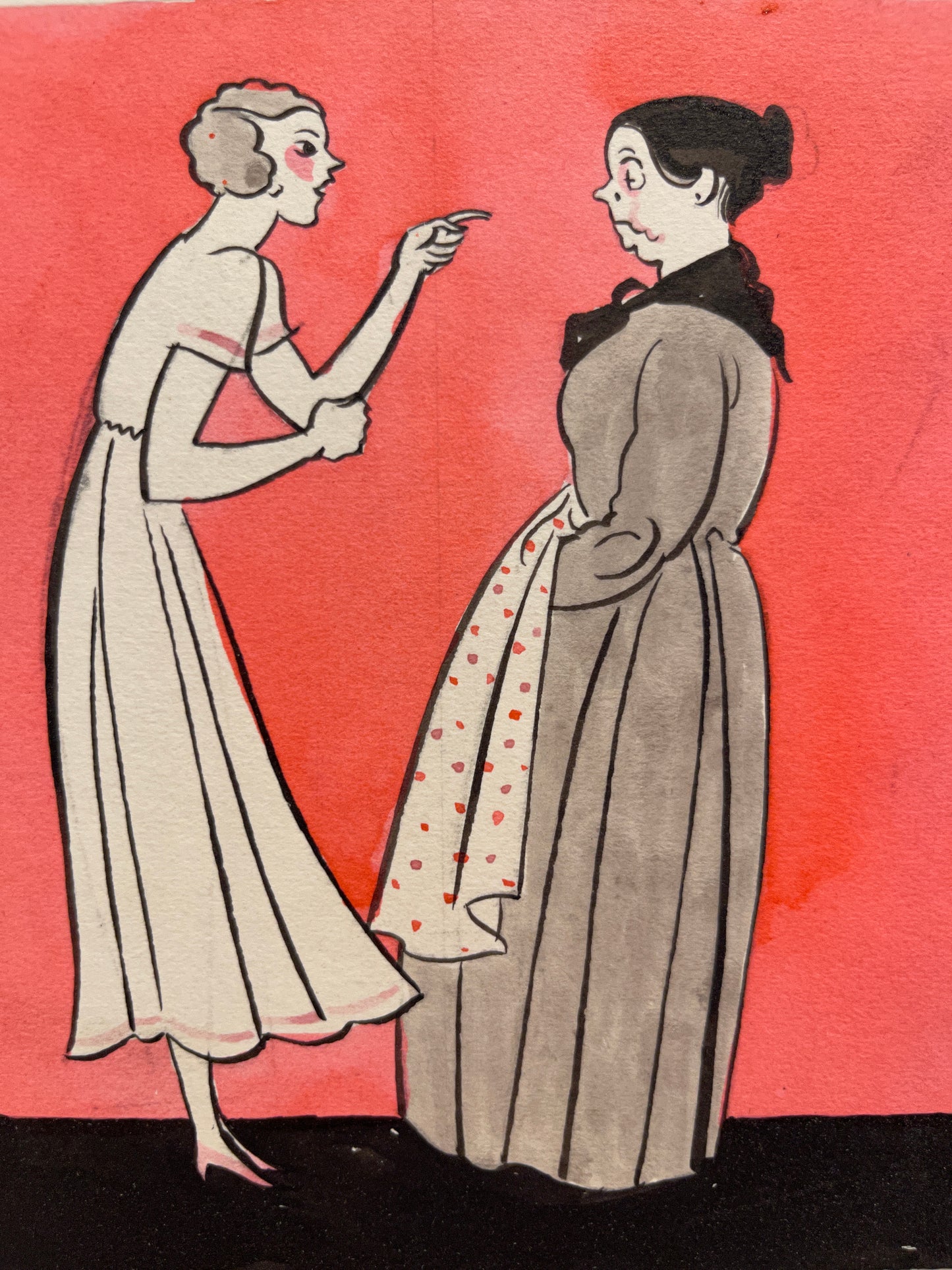 Set of 3 George Illian Drawings