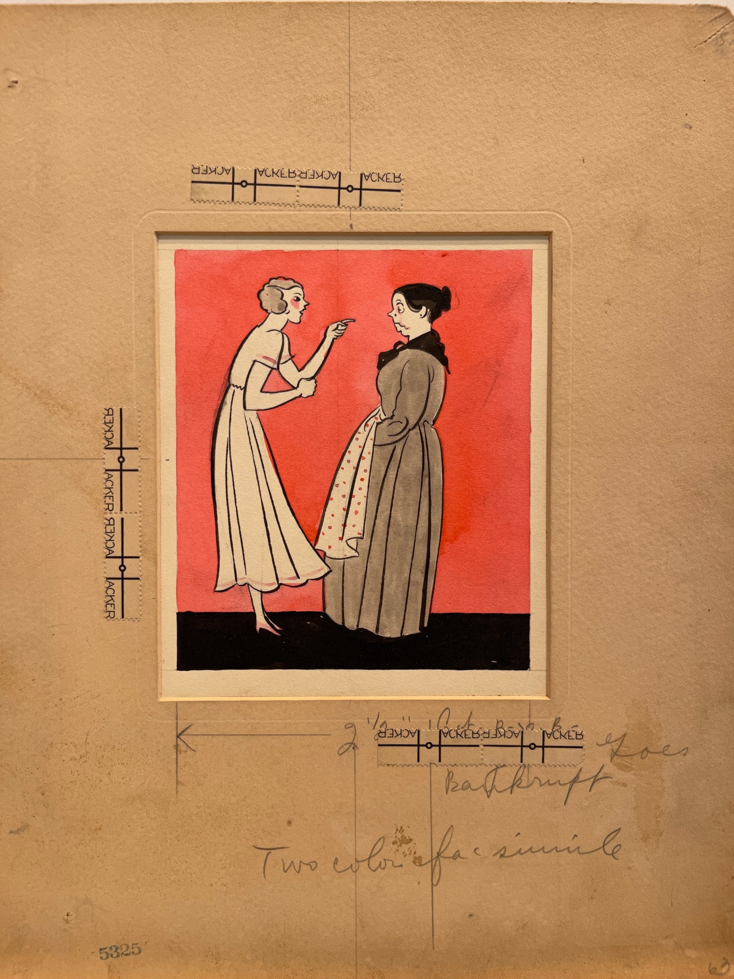 Set of 3 George Illian Drawings