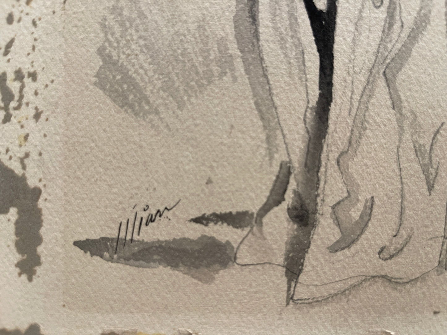 Set of 3 George Illian Drawings
