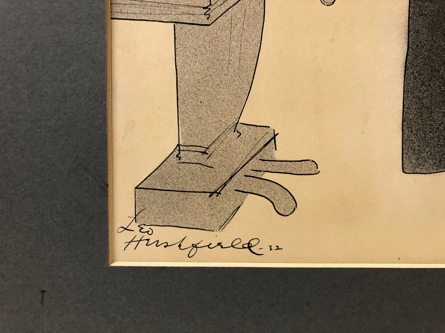 Set of 2 Leo Hershfield Drawings: "Kriesler" and "Paderewski"