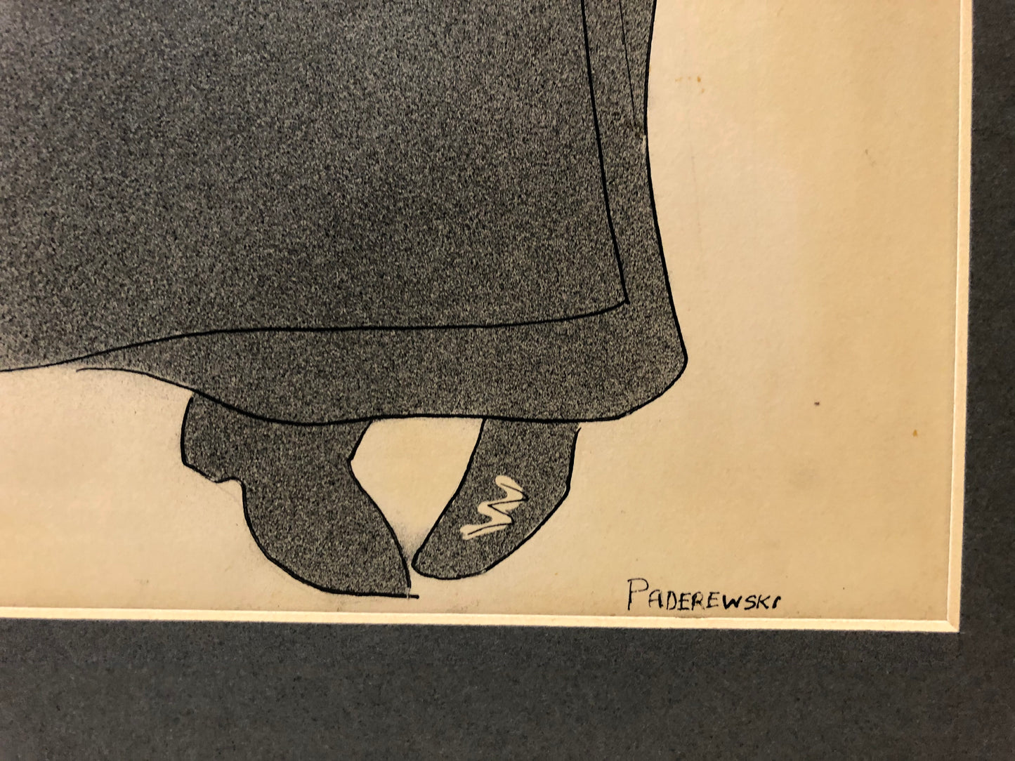 Set of 2 Leo Hershfield Drawings: "Kriesler" and "Paderewski"