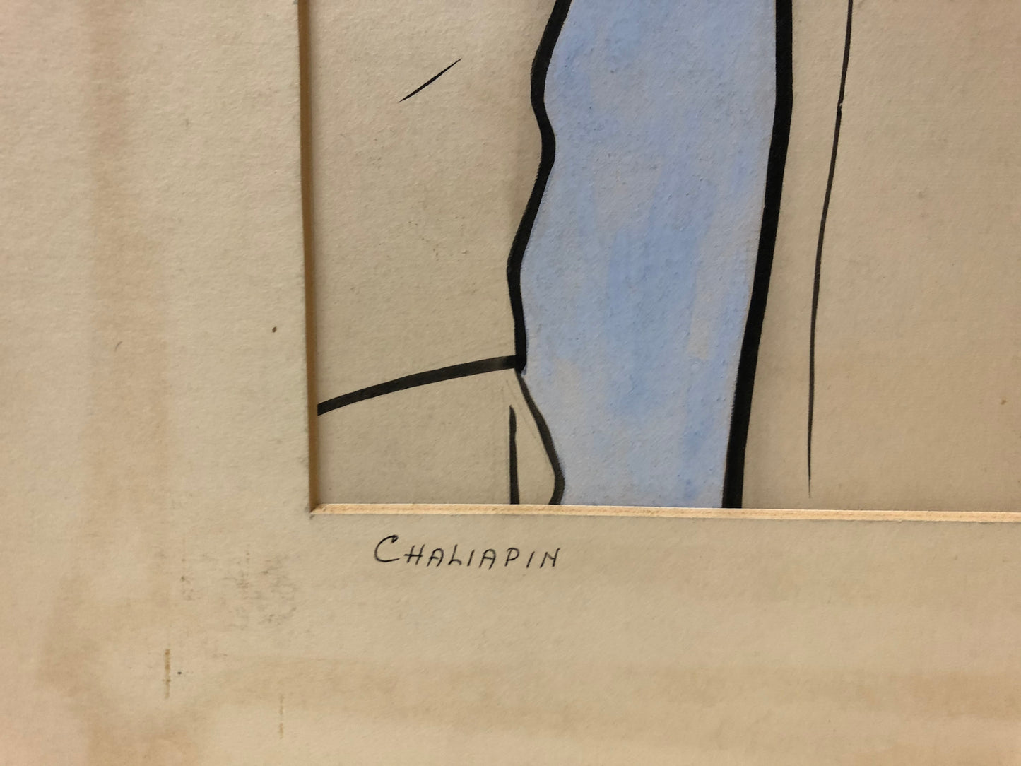 Set of 3 Leo Hershfield Drawings: "Serge Jaroff", "Stowkowsky", and "Chaliapin"