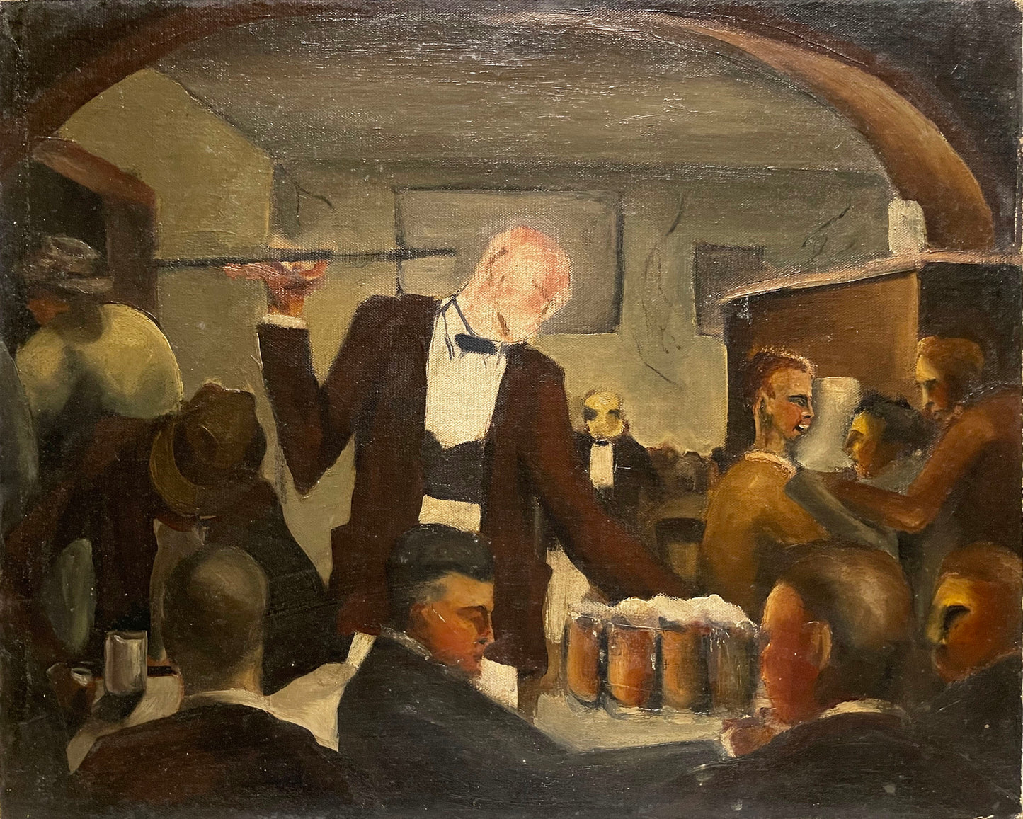 Joseph Pollet - Restaurant scene