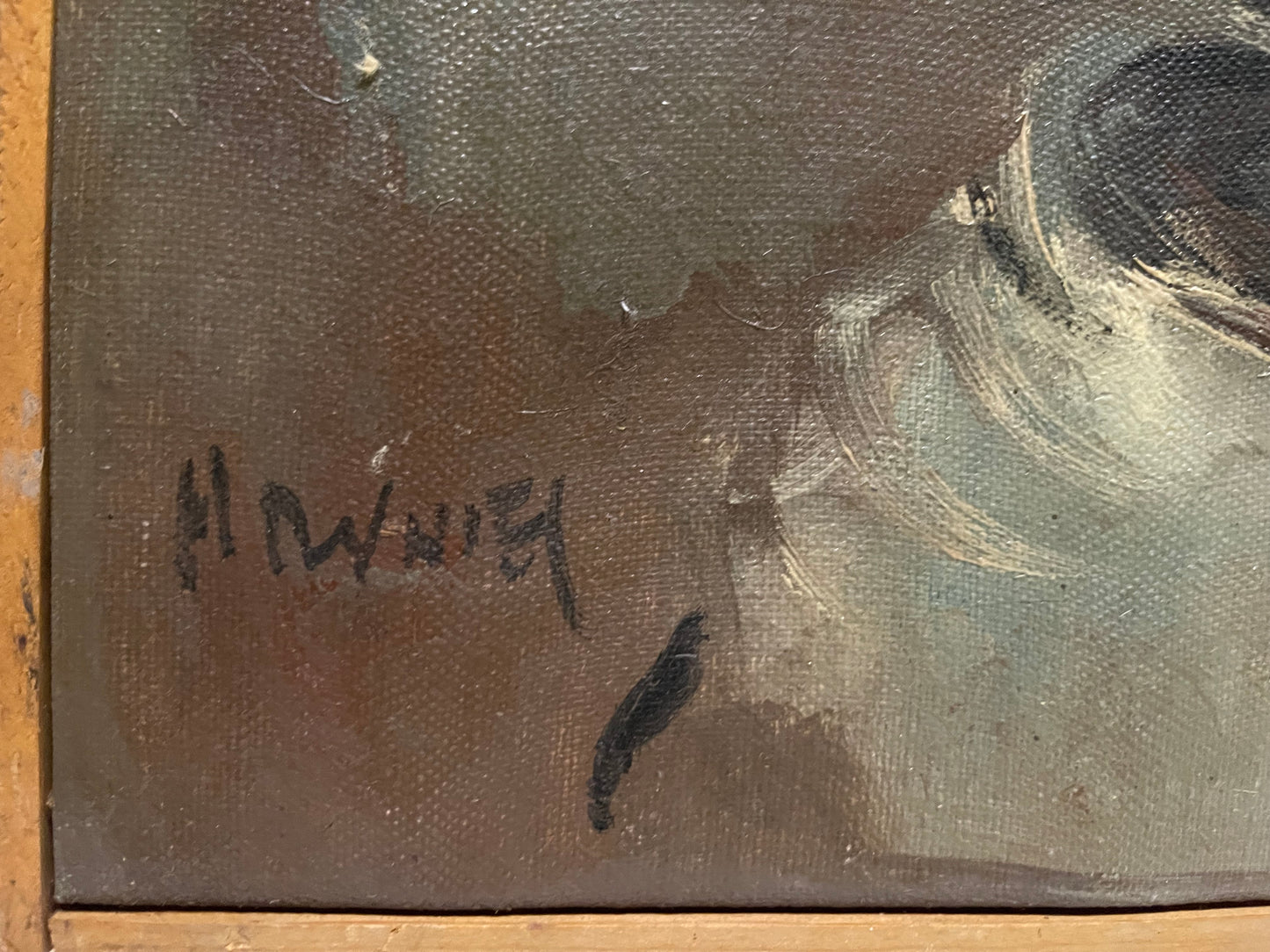 Mordechai Avniel Oil on Canvas - "Yemenite"