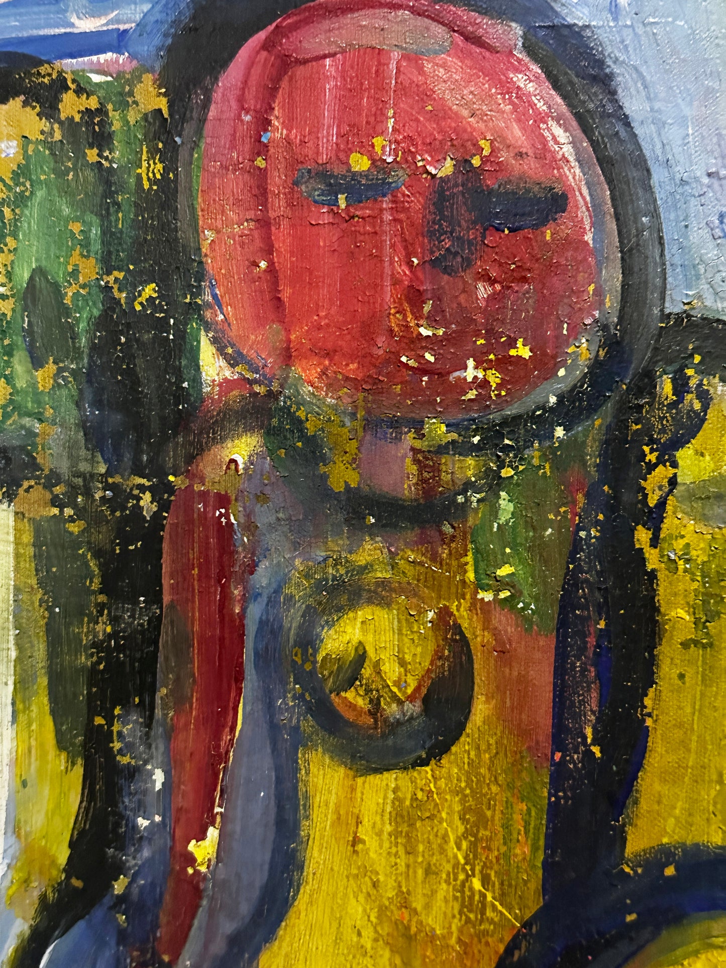Oil Painting by Szabo: Abstract human figures