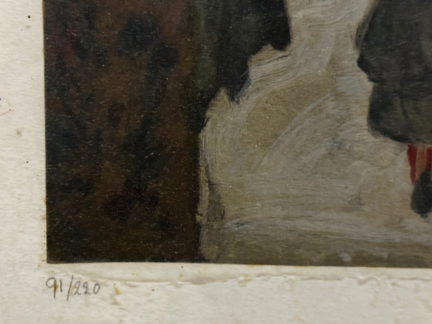 Pierre Bonnard Lithograph: "The Waif" (Ed. 91/220)