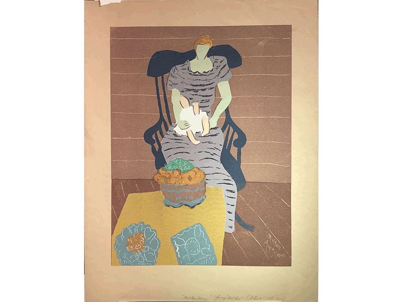 "Young Mother" by Milton Avery