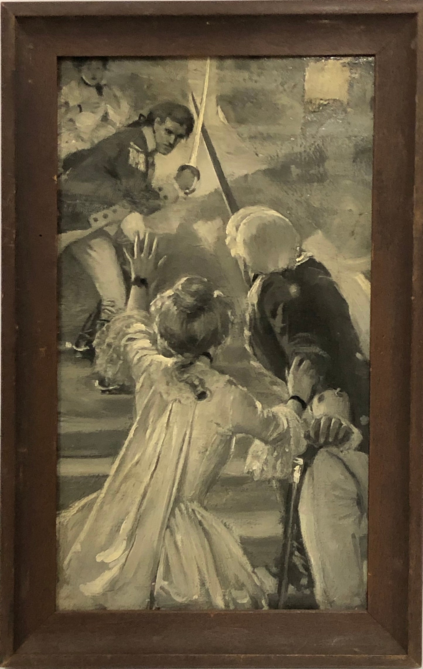 Howard Pyle Oil Painting: 19th century French Revolution (1)