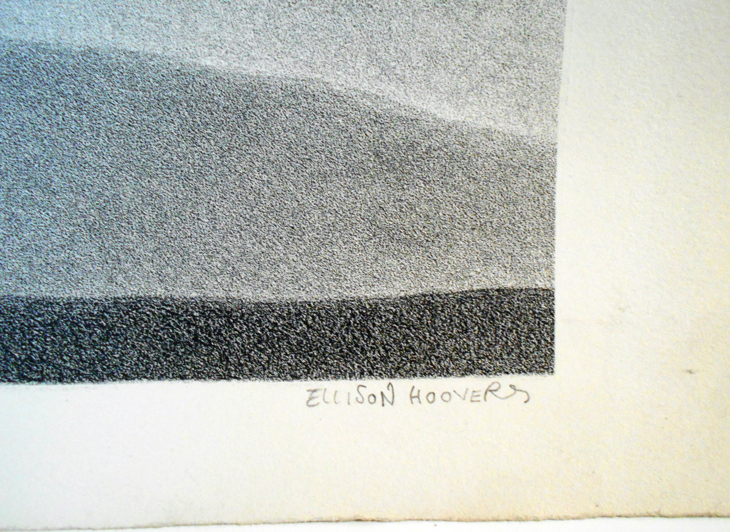 Ellison Hoover Lithograph. "Corsican Morning"