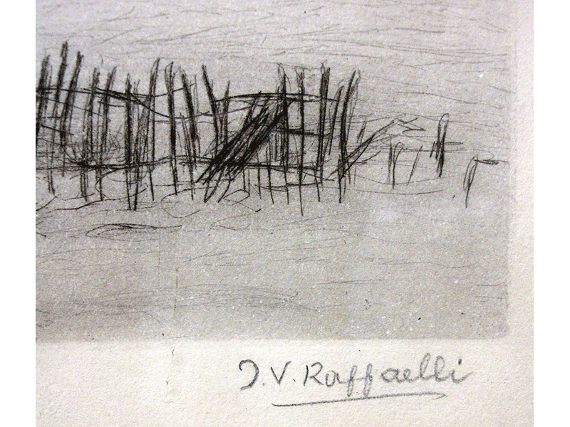 "La neige (soleil couchant)" by Jean Francois Raffaelli