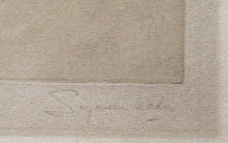 "Man without a face" by Francis Seymour Haden