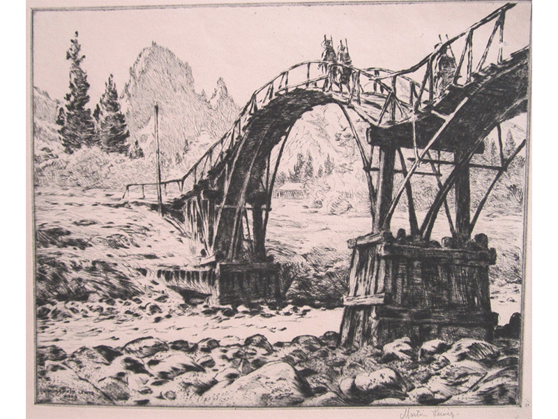 "Bridge Near Nikko" by Martin Lewis